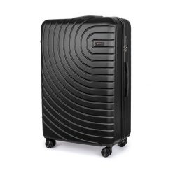 Walizka podróżna średnia ABS SOLIER AVENTOR STL1064 BLACK 24" M. Czarne walizki bez wzorów, średnie. Za 146.99 zł.