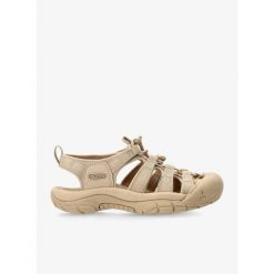 Sandały trekkingowe damskie Keen Newport H2. Brązowe sandały Keen, bez wzorów, sportowe, bez obcasa, bez zapięcia. Za 319.99 zł.