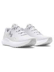 Under Armour Buty "Charged Surge 4" w kolorze szarym do biegania rozmiar: 42. Szare obuwie sportowe Under Armour, z materiału, bez zapięcia, do biegania. Za 180.49 zł.