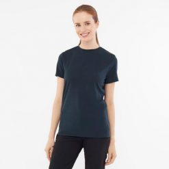T-shirt damski VIKING Salen Lady Merino. Niebieskie koszulki sportowe Viking, bez wzorów, bez ramiączek. Za 219.90 zł.