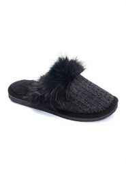 Confly Kapcie w kolorze czarnym rozmiar: 41. Czarne obuwie domowe Confly, bez wzorów, bez zapięcia. Za 47.82 zł.