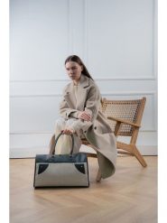 Christian Laurier Skórzana torba podróżna "Jay" w kolorze czarno-białym - 45 x 28 x 17 cm rozmiar: onesize. Białe torby na ramię Christian Laurier, bez wzorów, z materiału, przez ramię. Za 347.99 zł.