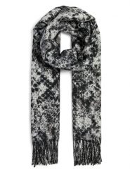 Pieces Szal w kolorze szarym rozmiar: onesize. Szare szaliki Pieces, bez wzorów. Za 66.00 zł.