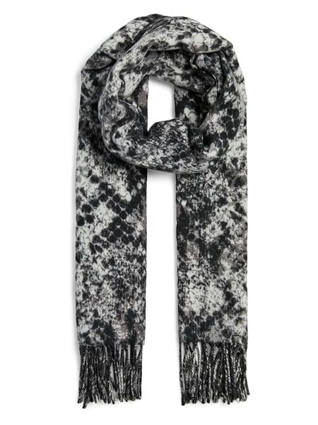 Pieces Szal w kolorze szarym rozmiar: onesize. Szare szaliki Pieces, bez wzorów. Za 60.88 zł.