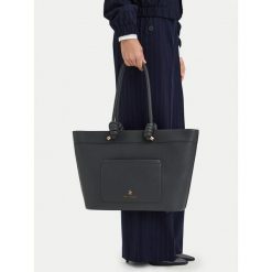 Torebka Beverly Hills Polo Club. Szare shopper Beverly Hills Polo Club, bez wzorów, bez dodatków. Za 299.99 zł.