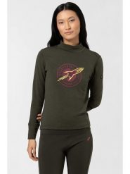 Super.natural Koszulka "Rocket" w kolorze antracytowym rozmiar: M. Czarne bluzki super.natural, m, bez wzorów, z wełny, bez kołnierzyka, bez ramiączek. Za 282.99 zł.