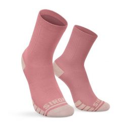 Skarpetki gravel Kolarstwo Siroko GS1 Red. Czerwone skarpety SIROKO, bez wzorów, z tkaniny. W wyprzedaży za 61.95 zł.