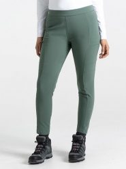 Dare 2b Legginsy funkcyjne "Melodic II" w kolorze khaki rozmiar: 42. Brązowe legginsy Dare 2b, bez wzorów, z materiału, outdoorowe. Za 79.21 zł.
