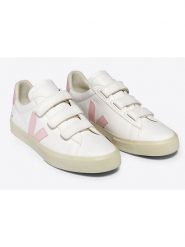 Veja Skórzane sneakersy "Recife Logo" w kolorze białym rozmiar: 41. Białe trampki Veja, bez wzorów, bez zapięcia. Za 594.39 zł.