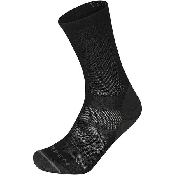 Skarpety turystyczne Lorpen Cite Liner Thermic Eco. Czarne skarpety LORPEN, bez wzorów, z materiału. Za 105.00 zł.