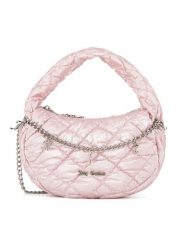 Juicy Couture Torebka BIJXT8664WIP Różowy. Czerwone torebki klasyczne Juicy Couture, bez wzorów, z materiału, bez dodatków. Za 309.99 zł.
