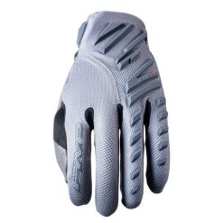 Rękawice ENDURO AIR - CEMENT (szary cementowy) - XXL/12. Szare rękawiczki FIVE GLOVES, bez wzorów, sportowe. Za 165.00 zł.