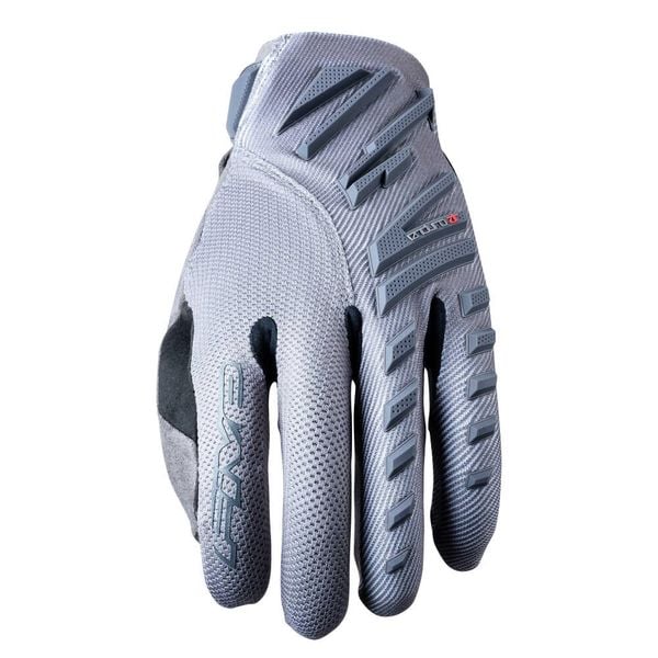 Rękawice ENDURO AIR - CEMENT (szary cementowy) - XXL/12. Szare rękawiczki FIVE GLOVES, bez wzorów, sportowe. Za 165.00 zł.