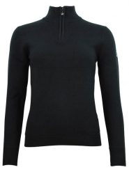 Peak Mountain Sweter "Acharlito" w kolorze czarnym rozmiar: S. Czarne swetry Peak Mountain, s, bez wzorów, bez ramiączek. Za 217.99 zł.