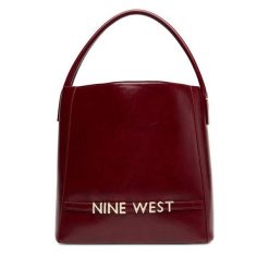 Torebka Nine West. Czerwone torebki klasyczne Nine West, bez wzorów, bez dodatków. Za 329.99 zł.