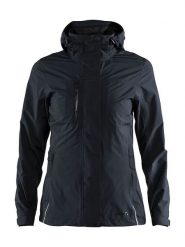 Craft Kurtka przeciwdeszczowa "Urban" w kolorze czarnym rozmiar: L. Czarne kurtki sportowe Craft, l, bez wzorów, bez kaptura, outdoorowe. Za 295.95 zł.