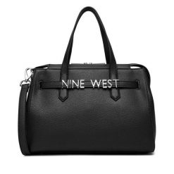 Torebka Nine West. Czarne torebki klasyczne Nine West, bez wzorów, bez dodatków. Za 369.99 zł.
