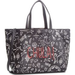 Torebka DESIGUAL - 18WAXPCE 2000. Czarne shopper Desigual, bez wzorów, ze skóry ekologicznej, bez dodatków. W wyprzedaży za 239.00 zł.