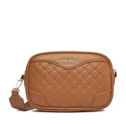 Torebka Nine West. Brązowe torebki klasyczne Nine West, bez wzorów, bez dodatków. Za 199.99 zł.