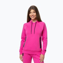 Bluza damska Pitbull Explory Hooded. Czerwone bluzy PITBULL, m, bez wzorów, z bawełny, bez kaptura. Za 159.99 zł.