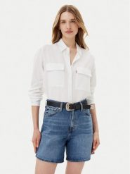 Levi's® Koszula Doreen A7467-0006 Biały Regular Fit. Białe koszule s, bez wzorów, z bawełny, bez kołnierzyka, bez ramiączek. Za 229.99 zł.