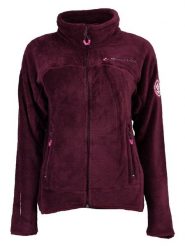 Canadian Peak Kurtka polarowa "Udilas" w kolorze bordowym rozmiar: XL. Czerwone swetry Canadian Peak, xl, z aplikacjami, z materiału, bez ramiączek. Za 96.83 zł.