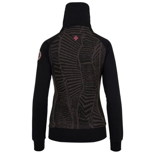 Damska bluza dresowa Kilpi Zovia. Czarne bluzy Kilpi, bez wzorów, z bawełny, bez kaptura. Za 187.50 zł.