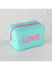 Boltze Kosmetyczka "Loampy" w kolorze turkusowym - 20 x 13 x 12 cm rozmiar: onesize. Niebieskie kufry i kosmetyczki Boltze, bez wzorów, z materiału, z nadrukiem, bez dodatków. Za 43.88 zł.