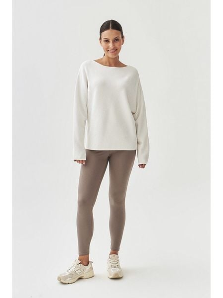 TATUUM Sweter w kolorze białym rozmiar: L. Białe swetry Tatuum, l, bez wzorów, ze splotem, bez ramiączek. Za 183.59 zł.