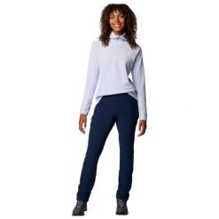 Spodnie sportowe damskie Back Beauty High-Rise Pant. Niebieskie spodnie dresowe Columbia, l, bez wzorów, z elastanu. Za 299.99 zł.
