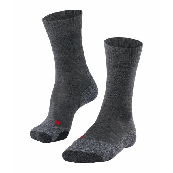 Skarpetki damskie Falke TK2. Szare skarpety Falke, bez wzorów, z elastanu. Za 166.00 zł.