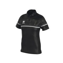 Damska koszulka polo Errea darya. Czarne bluzki ERREA, bez wzorów, bez kołnierzyka, bez ramiączek. W wyprzedaży za 155.00 zł.