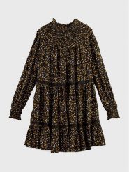 Scotch & Soda Sukienka codzienna 168914 Czarny Regular Fit. Czarne sukienki Scotch & Soda, na co dzień, xs, bez wzorów, z wiskozy, bez kołnierzyka, bez ramiączek, proste. Za 459.99 zł.