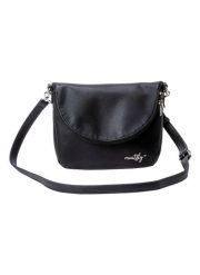 Damska torebka crossbody z inteligentną klapą Shea – czarna 1,5L Meatfly. Czarne torby na ramię Meatfly, bez wzorów, z materiału, biznesowe, na ramię, bez dodatków. Za 152.99 zł.
