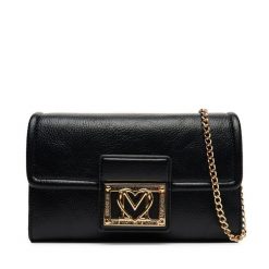 Torebka LOVE MOSCHINO. Czarne torebki klasyczne Love Moschino, bez wzorów, bez dodatków. Za 709.99 zł.