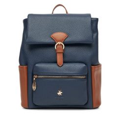 Plecak Beverly Hills Polo Club. Niebieskie plecaki Beverly Hills Polo Club, bez wzorów. Za 249.99 zł.