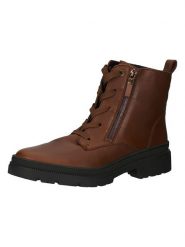 Ara Shoes Skórzane botki w kolorze brązowym rozmiar: 41. Brązowe botki Ara Shoes, bez wzorów, z materiału, bez obcasa, bez zapięcia. Za 212.80 zł.