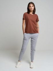 BIG STAR Spodnie dresowe w kolorze szarym rozmiar: M. Szare spodnie dresowe Big Star, m, bez wzorów, z dresówki. Za 104.99 zł.