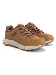 TRAVELIN' Skórzane buty turystyczne "Stege" w kolorze jasnobrązowym rozmiar: 39. Brązowe trekkingi Travelin', z materiału, outdoorowe. Za 391.99 zł.