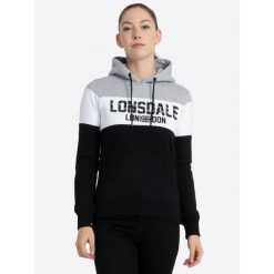 Bluza damska z kapturem Lonsdale Penbryn. Białe bluzy Lonsdale, bez wzorów, z kapturem. Za 235.00 zł.