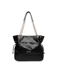 Nine West Torebka EO-Bellis-LX10277 Czarny. Czarne shopper Nine West, bez wzorów, z materiału, bez dodatków. Za 349.99 zł.