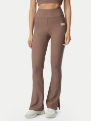 EA7 Emporio Armani Legginsy 7W001338 AF15721 U6041 Brązowy Slim Fit. Brązowe legginsy EA7 Emporio Armani, l, bez wzorów, z syntetyku. Za 359.99 zł.