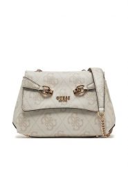 Guess Torebka HWOS96 39210 Écru. Torebki klasyczne Guess, z aplikacjami, ze skóry, bez dodatków. Za 299.99 zł.