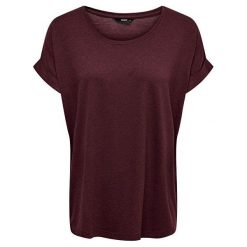 ONLY T-shirt damski Moster S / S O-Neck Top Noos Jrs Windsor Wine (rozmiar XS). T-shirty Only, s, bez wzorów, bez kołnierzyka, bez ramiączek. W wyprzedaży za 39.00 zł.