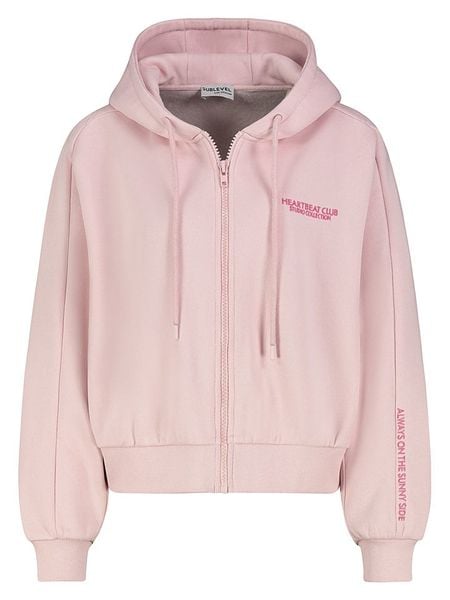 Sublevel Bluza w kolorze jasnoróżowym rozmiar: S. Różowe bluzy Sublevel, s, bez wzorów, bez kaptura. Za 129.95 zł.