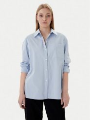 Calvin Klein Jeans Koszula LV047C143G Szary Relaxed Fit. Szare koszule Calvin Klein Jeans, s, bez wzorów, z bawełny, bez kołnierzyka, bez ramiączek. Za 309.99 zł.