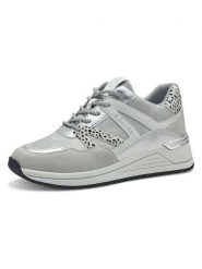 S.Oliver Sneakersy w kolorze srebrnym rozmiar: 41. Szare trampki S.Oliver, bez wzorów, bez zapięcia. Za 173.99 zł.