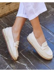 Bellucci Espadryle w kolorze kremowym rozmiar: 39. Brązowe espadryle Bellucci, bez wzorów, bez obcasa, bez zapięcia. Za 96.83 zł.