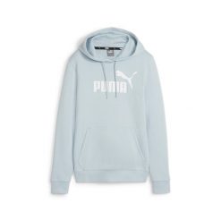 Bluza sportowa Damska Puma ESS LOGO TR. Niebieskie bluzy Puma, s, bez wzorów, bez kaptura. W wyprzedaży za 206.85 zł.