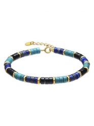 Luxenter Bransoletka z turkusami rozmiar: onesize. Niebieskie bransoletki Luxenter, z turkusem, srebrne. Za 139.20 zł.